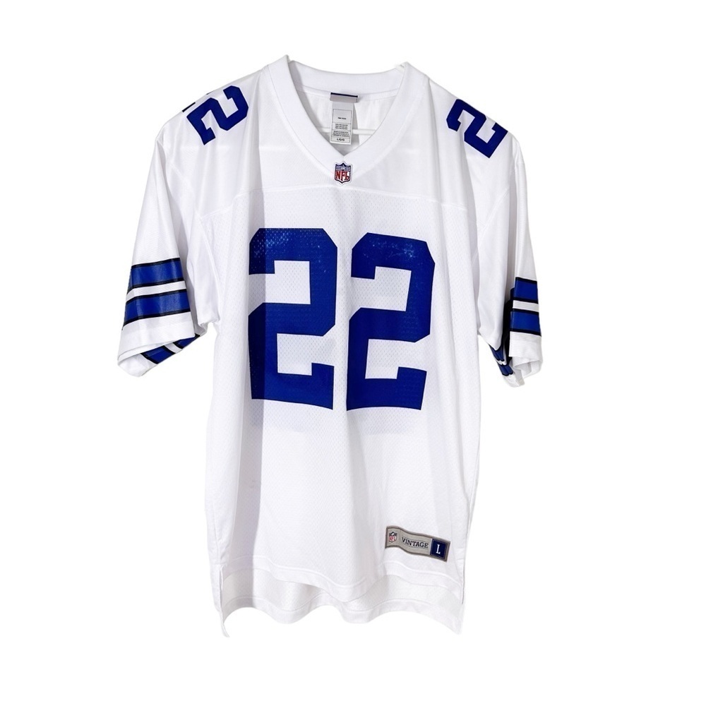 Cowboys Emmitt Smith Vintage Replica Jersey Size Large